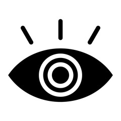 Eye  Icon Element For Design