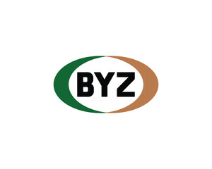 BYZ logo design vector template. BYZ