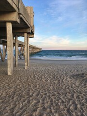 Obraz premium Wrightsville Beach Pier and Sunset