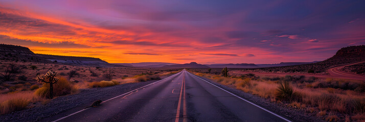 Sunset Wilderness: A Desert Road Trip through New Mexico's Vibrant Landscape