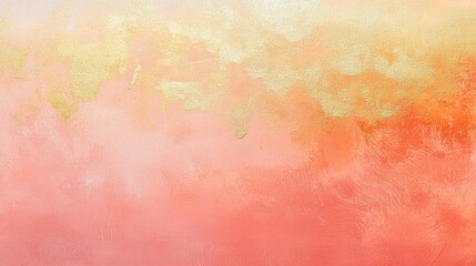 Fototapeta premium Coral and Blush Gradient Background Soft and Warm