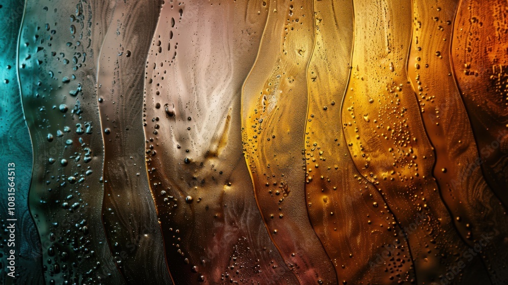 Poster Embracing diversity through abstract patterns in warm and cool tones, symbolizing inclusiveness and collaboration, photography style