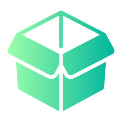 box Gradient icon