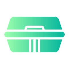 food box Gradient icon