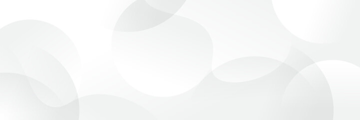 Abstract white Geometric banner design background.