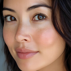 Elegant High-Fashion Beauty Portraits with Radiant Skin, Glamorous Makeup, and Luxurious Skincare Glow.