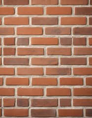 Obraz premium Realistic Freshly Laid Bricks with Setting Mortar in Warm Light