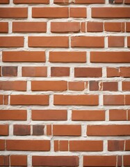 Obraz premium Realistic Freshly Laid Bricks with Setting Mortar in Warm Light