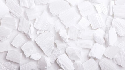 Obraz premium A closeup view of crystalline asbestos chrysotile fibers showcases their natural form and highlights health concerns.