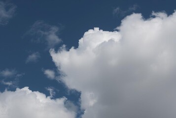 Obraz premium Altocumulus Ac White or gray patches sheets or layers often with