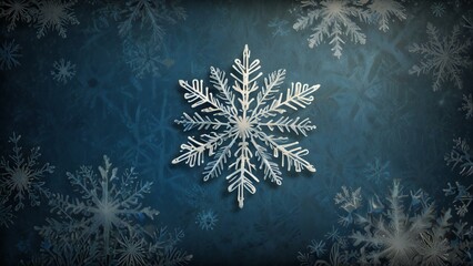 christmas snowflake background