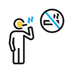 Vector multi color icon for Abide