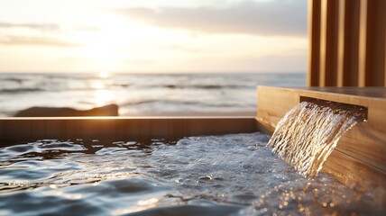 海が見える温泉の露店風呂