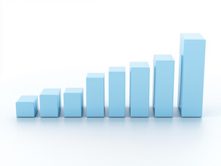 Blue bar with numbers on it