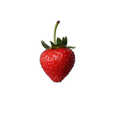Strawberry isolated on transparent background