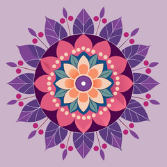 abstract background, Flower Mandala, Pattern Circle Creative Luxury Ornamental Mandala design 