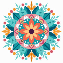 abstract background, Flower Mandala, Pattern Circle Creative Luxury Ornamental Mandala design 