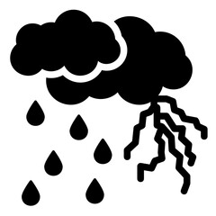 rain Solid icon