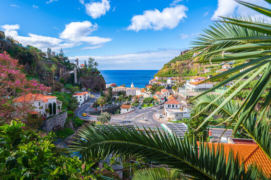 Ponta do Sol, little village at Madeira island, Portugal