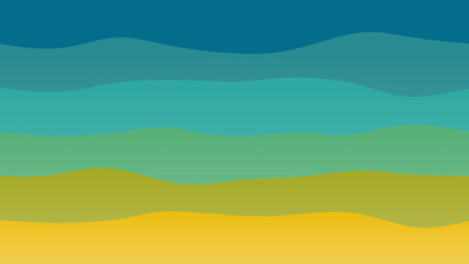 Obraz premium wave-patterned background with a flowing design, gradient colors abstract background