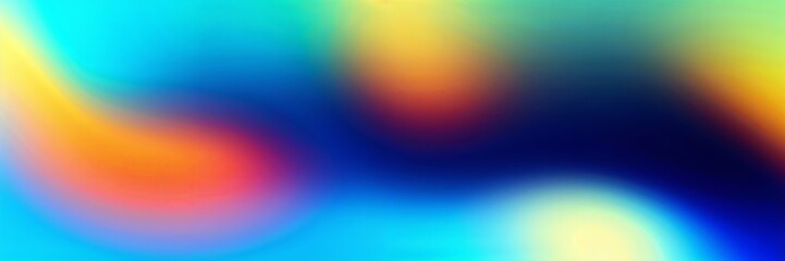 Obraz premium Abstract Blue and Orange Gradient Background. Created with Generative AI Technology