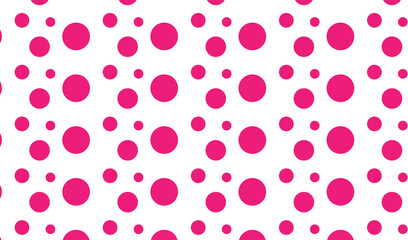 Clip art background of pink polka dots random