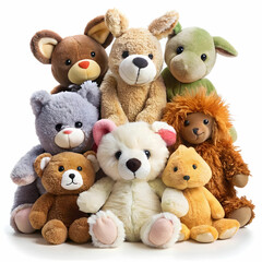 Bright and Colorful Plastic Baby Toys