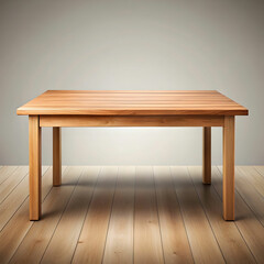 Wooden Bed, Chair, and Table Set