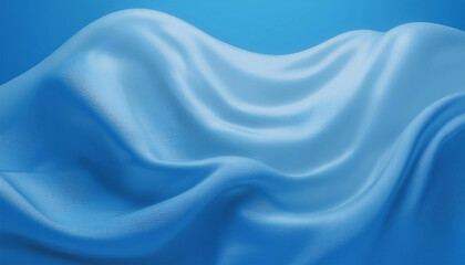 Fototapeta premium Closeup of flow satin fabric texture background, Luxury background design.