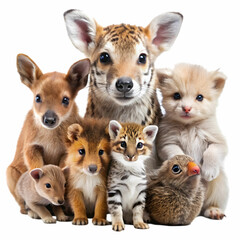 Adorable Baby Animals and Their Best Animal Friends