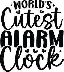 World's Cutest Alarm Clock