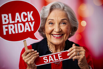 Senior Citizen Shopper: Black Friday Sale