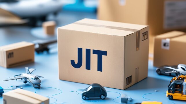 Shipping strategy event jit logistics planning in a business environment with model vehicles