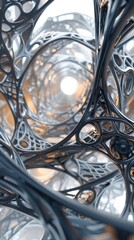 Capture a mesmerizing low-angle view of a towering