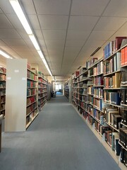 Obraz premium Library point of view 