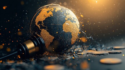 Global governance initiative worldwide visual representation business environment strategic perspective global standards