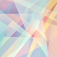 Fototapeta premium Soft Abstract Polygonal Background in Subtle Tones, Minimalist Polygon Design with Smooth Edges and Gradient, Geometric Abstract Art with Soft Polygonal Shapes.