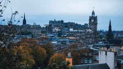 Fototapeta premium Edinburgh cityscape