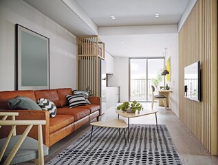 modern apartment design interior.