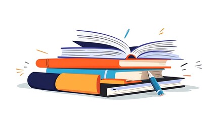 Back to School Supplies Illustration
