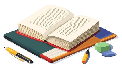 Back to School Supplies Illustration