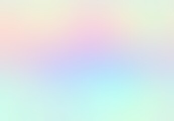 Iridescent pink blue light hues. Clear abstract empty blur background.