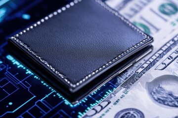 Digital wallet receiving payouts from energy stocks, representing the financial benefit of dividend investing