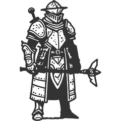 Reconstructing the Self Vintage Illustration Vector