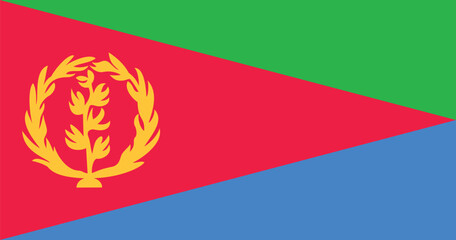 Eritrea Flag Illustration