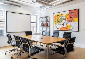 Modern Office Meeting Room.