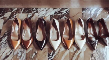 Elegant Pointed-Toe Flats Collection: Stylish Women's Footwear in Various Colors