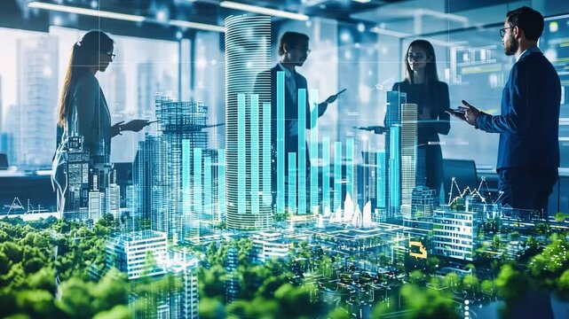 Sustainable Urban Development: Team of Architects and Planners Collaborate on Eco-Friendly City Project 