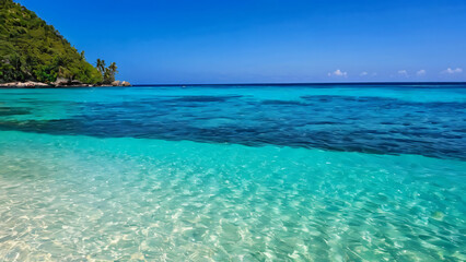 Fototapeta premium beach with turquoise water