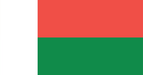 Madagascar Flag Illustration